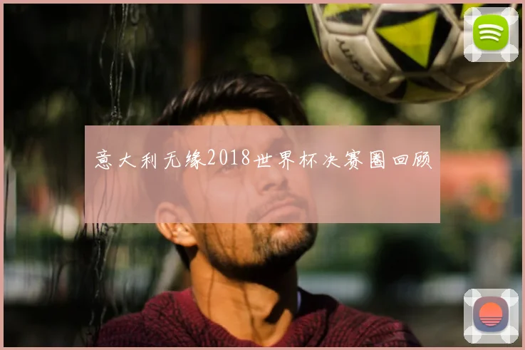 意大利无缘2018世界杯决赛圈回顾