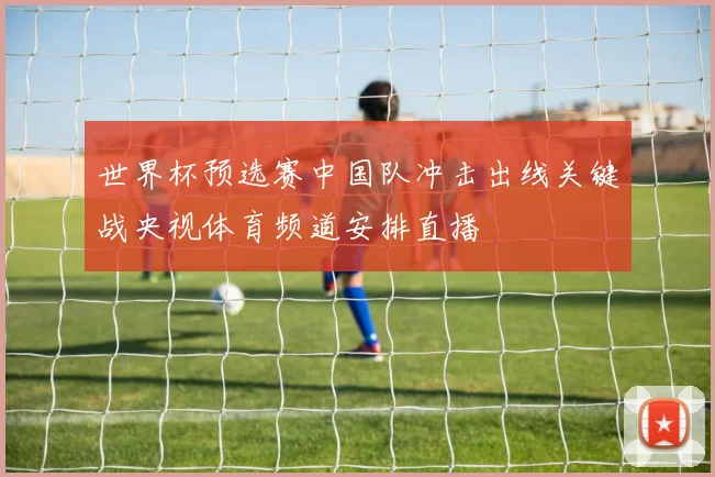 世界杯预选赛中国队冲击出线关键战央视体育频道安排直播